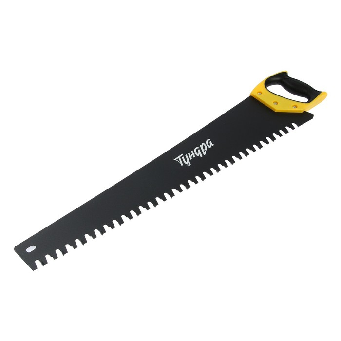 Ножовка по газобетону ТУНДРА, твердосплавные напайки, защитное покрытие, 700 мм Ножовка по газобетону ТУНДРА, твердосплавные напайки, защитное покрытие, 700 мм