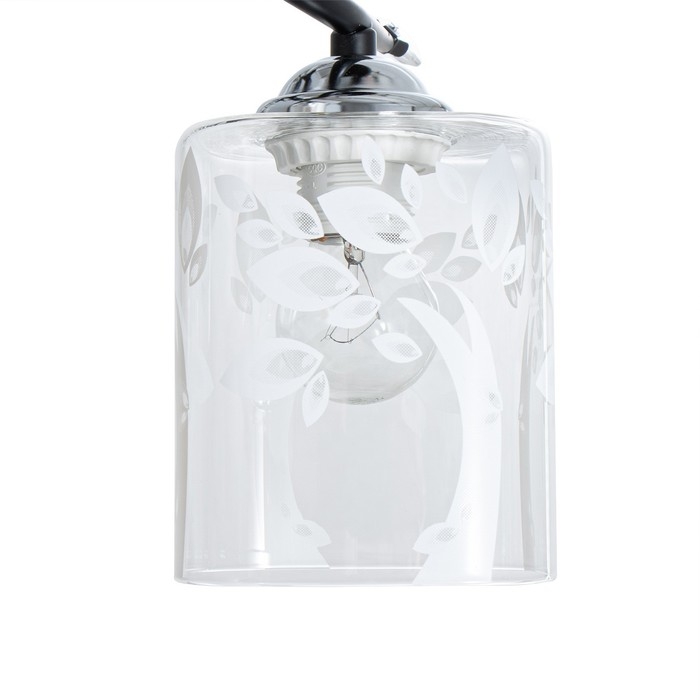 Люстра Люстра "Ариса" 3хЕ27 40Вт чёрный 50х50х27 см BayerLux