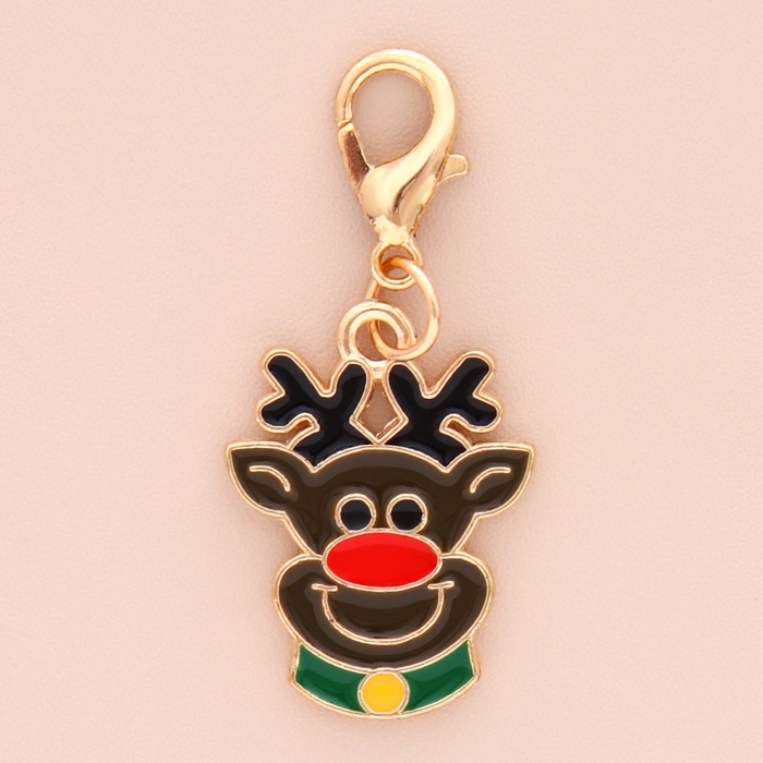 Набор адресников - брелоков Набор адресников - брелоков "Новогодний №2"