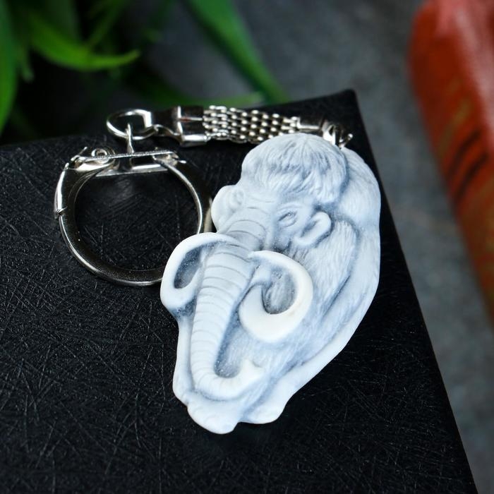 Брелок  Брелок "Мамонт (вид спереди)" 5см