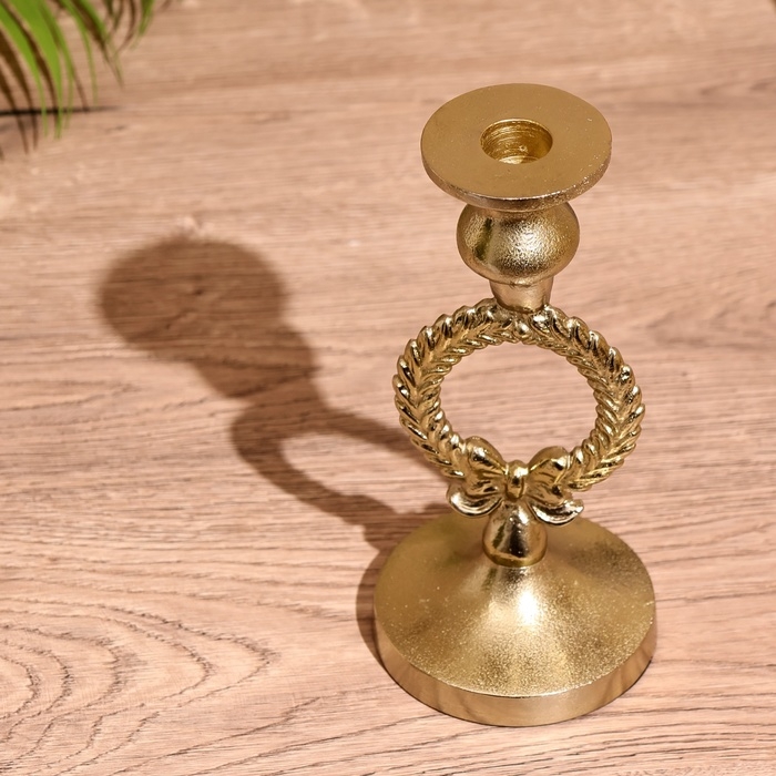 Подсвечник  Подсвечник "Венец" 20 см, алюминий