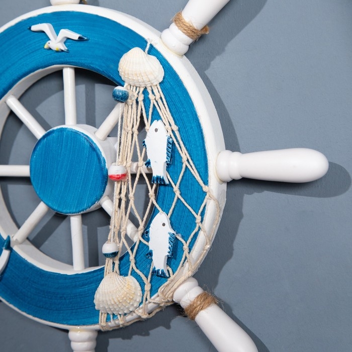 Сувенир интерьерный Сувенир интерьерный "Штурвал" 33см