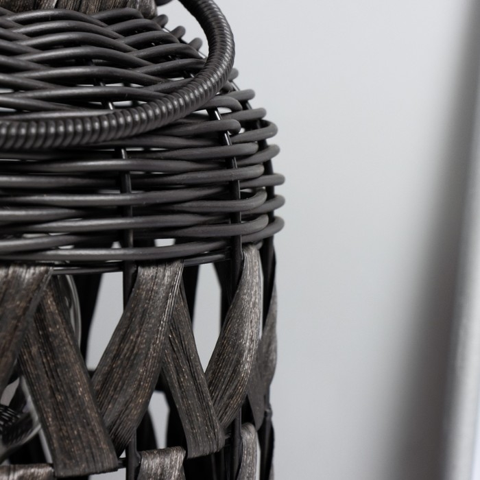 Настольная лампа Настольная лампа "Арона" Е27 15Вт черный 21х21х30 см RISALUX