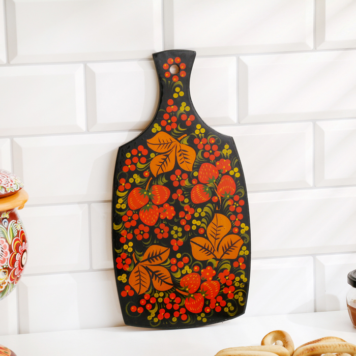 Набор Доски 3 шт и держатель 48×33×1 см хохлома Набор Доски 3 шт и держатель 48×33×1 см хохлома