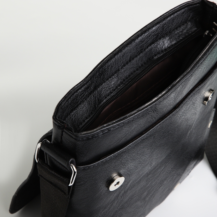 Сумка мужская, цвет чёрный Сумка мужская, цвет чёрный