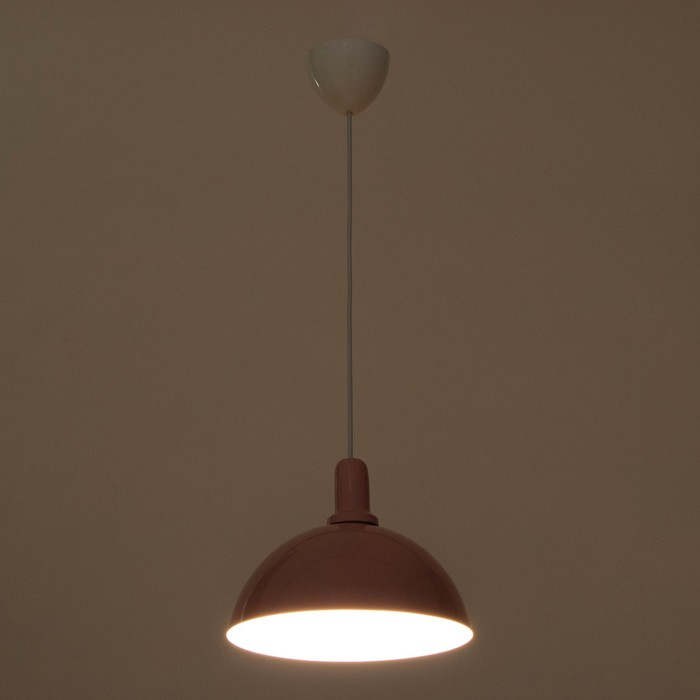 Светильник BayerLux "Локи" 1x40Вт E27 розовый