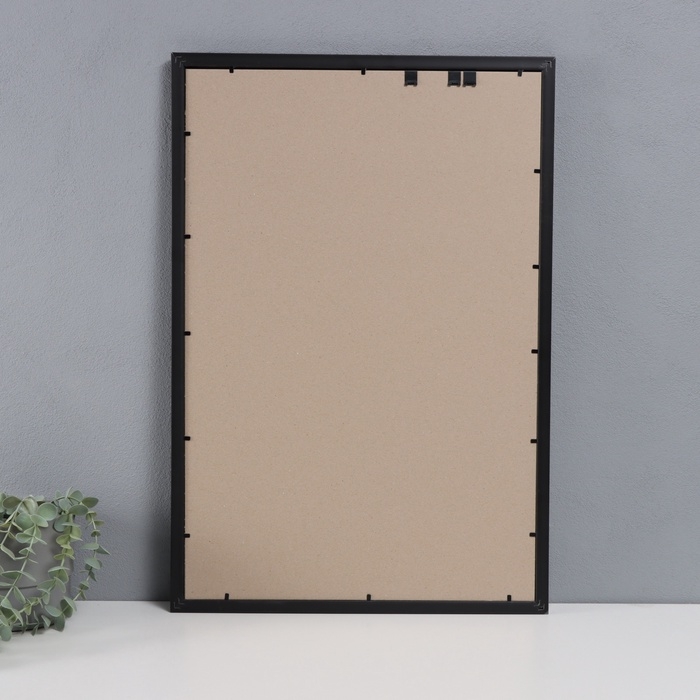 Фоторамка пластик Фоторамка пластик "Пиксель" 40х60 см, чёрный