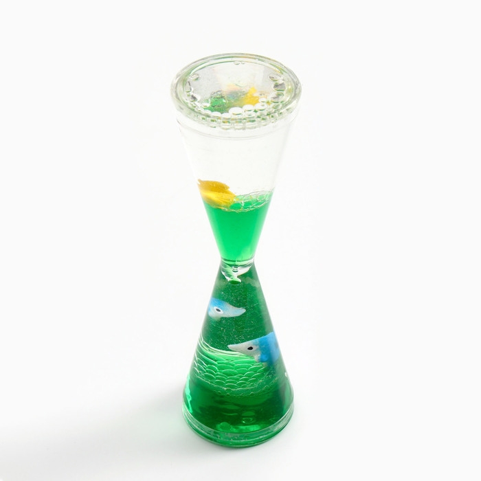 Гелевые часы, 17.7 х 4.5 см, антистресс, зелёные Гелевые часы, 17.7 х 4.5 см, антистресс, зелёные