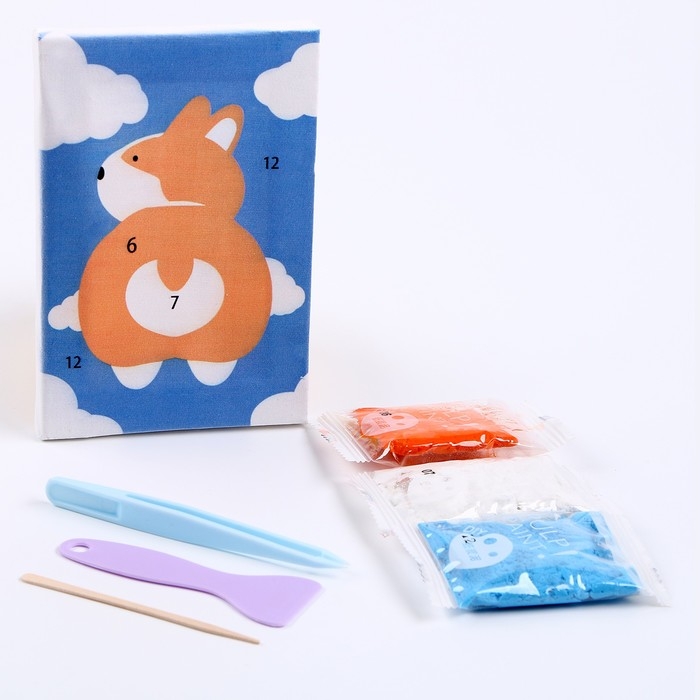 Набор для творчества из массы для лепки «Корги» Набор для творчества из массы для лепки «Корги»