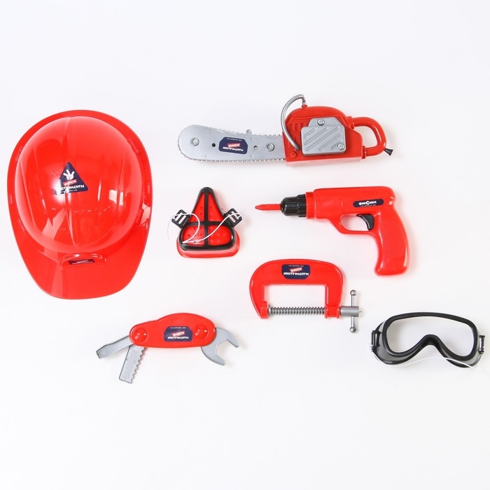 Набор пожарника с каской ФИКСИКИ Набор пожарника с каской ФИКСИКИ "Фикси Инструменты"
