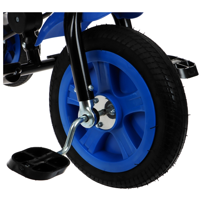 Велосипед трёхколесный Vivat1, принт абстракция тёмно-синий/оранжевый Велосипед трёхколесный Vivat1, принт абстракция тёмно-синий/оранжевый