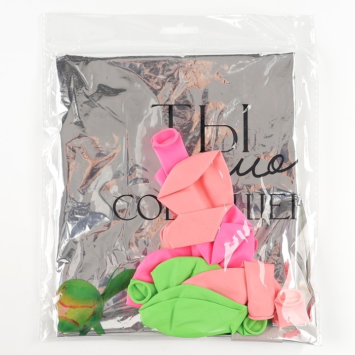 Набор воздушных шаров «Совершество», фольга, латекс, 9 шт. Набор воздушных шаров «Совершество», фольга, латекс, 9 шт.