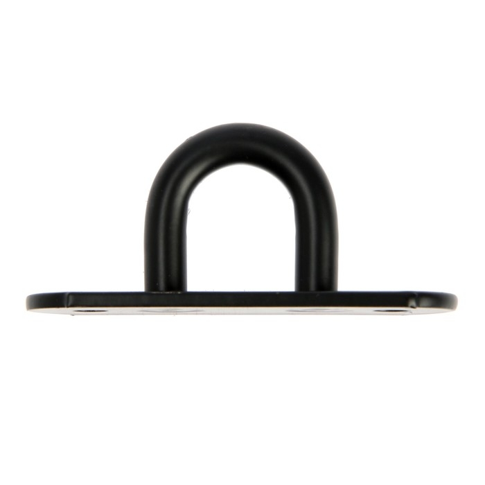 Кронштейн ТУНДРА для крепления тросов 3,5 см, цвет черный Кронштейн ТУНДРА для крепления тросов 3,5 см, цвет черный