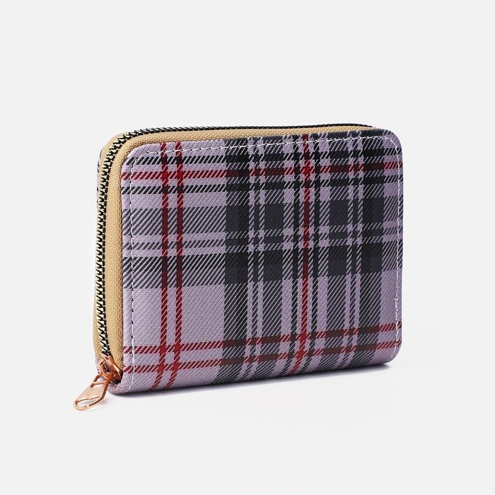 Кошелёк на молнии, цвет серый Кошелёк на молнии, цвет серый