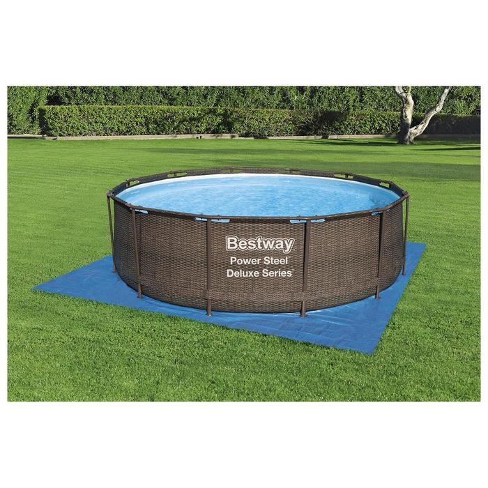 Подстилка для круглых бассейнов, 396 х 396 см, 58002 Bestway Подстилка для круглых бассейнов, 396 х 396 см, 58002 Bestway