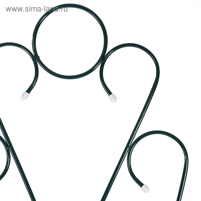 Шпалера, 200 × 54,5 × 1 см, металл, зелёная, «Декоративная» Шпалера, 200 × 54,5 × 1 см, металл, зелёная, «Декоративная»