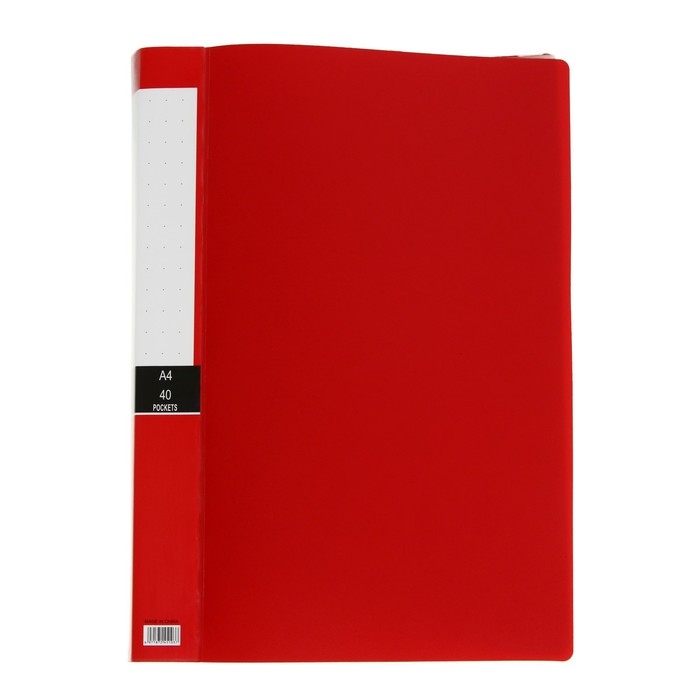 Папка с 40 вкладышами Calligrata А4, 400мкм, МИКС Папка с 40 вкладышами Calligrata А4, 400мкм, МИКС