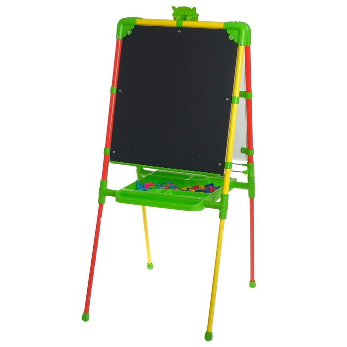 Мольберт детский, двусторонний «Светофор», регулируется по высоте, размер 755 × 516 × 70 мм Мольберт детский, двусторонний «Светофор», регулируется по высоте, размер 755 × 516 × 70 мм