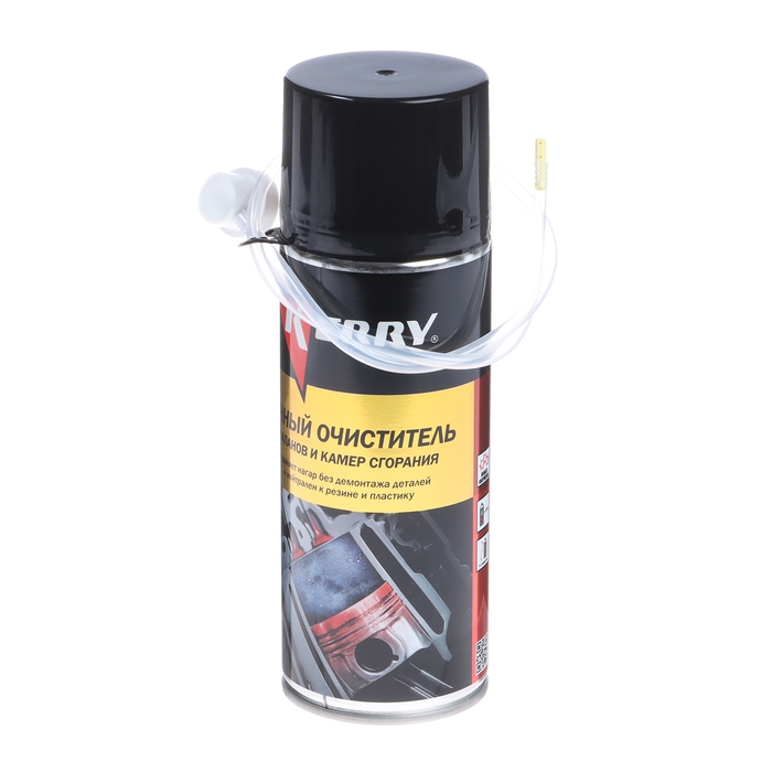 Раскоксовка двигателя Kerry, пенный очиститель клапанов и камеры сгорания, 520 мл Раскоксовка двигателя Kerry, пенный очиститель клапанов и камеры сгорания, 520 мл