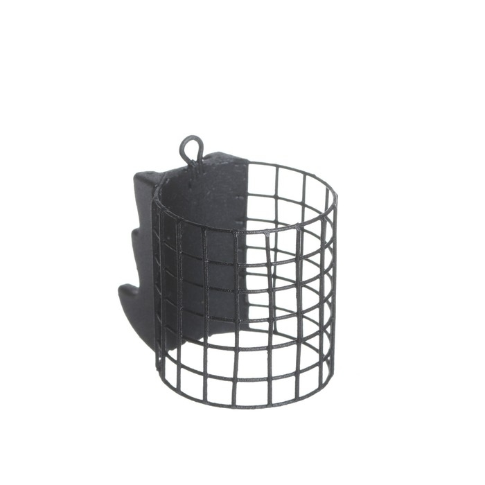 Груз-кормушка металлическая X-FEEDER ME BATMAN M GRID, цвет Matt Black, 80 г, 30 мл Груз-кормушка металлическая X-FEEDER ME BATMAN M GRID, цвет Matt Black, 80 г, 30 мл