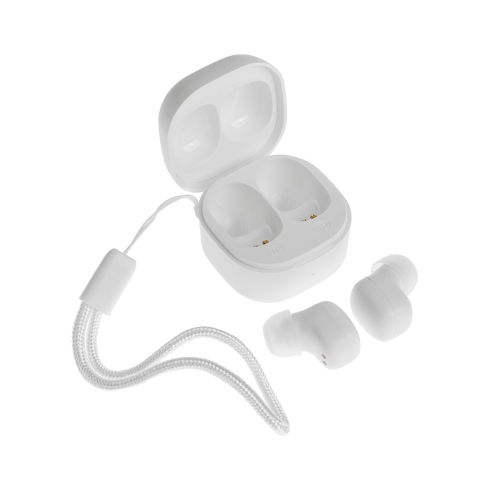 Наушники беспроводные Y6, TWS, вакуумные, BT 5.3, 30/200 мАч, Type-C, подвес, белые Наушники беспроводные Y6, TWS, вакуумные, BT 5.3, 30/200 мАч, Type-C, подвес, белые