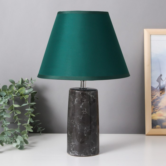 Лампа настольная " мрамор" Е14 1х40Вт МИКС 23х23х35 см RISALUX