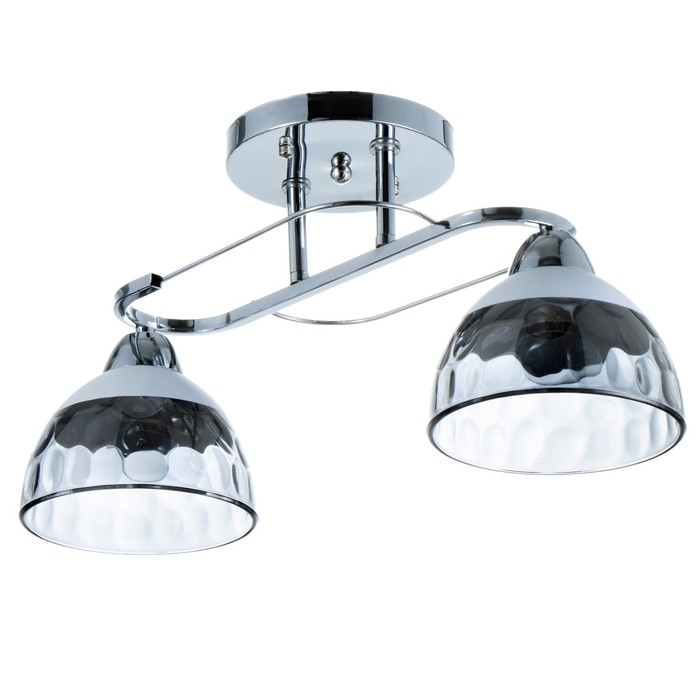 Люстра Люстра "Аквила" 2хЕ27 40Вт хром 45х15х22 см BayerLux