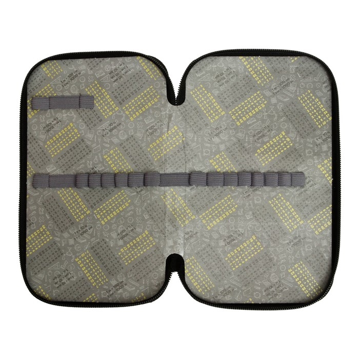 Пенал 2 секции, 125 х 205 х 40 мм, Calligrata 30П26/2  Пенал 2 секции, 125 х 205 х 40 мм, Calligrata 30П26/2 "Пиксели", ламинированный картон