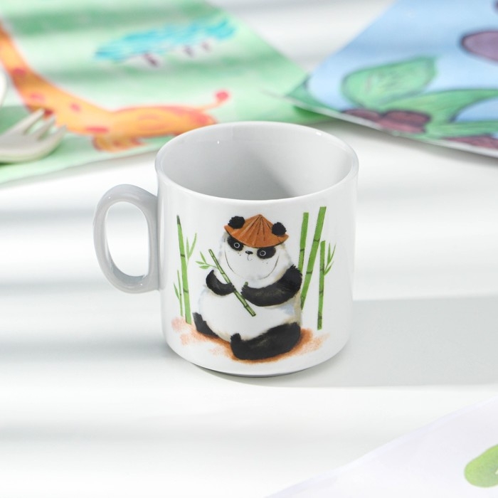 Кружка фарфоровая «Панда», 200 мл Кружка фарфоровая «Панда», 200 мл