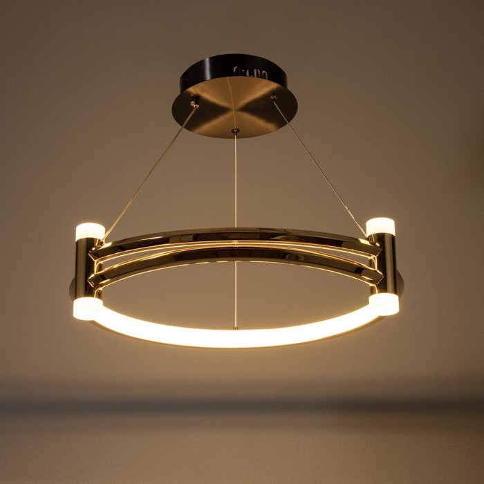 Светильник BayerLux Светильник BayerLux "Гуднел" LED 112Вт 3000-6000К золото 59х39х100 см