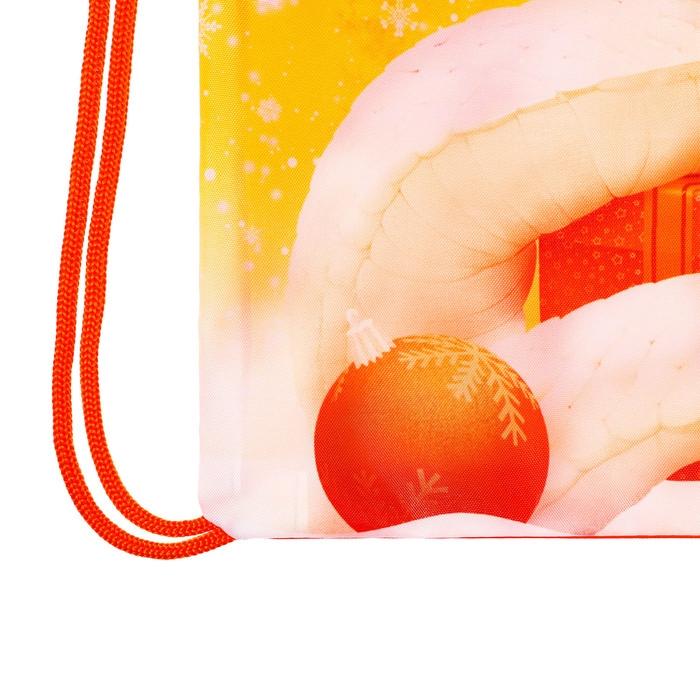 Новый год. Сумка под сладости 290 x 340 мм Новый год. Сумка под сладости 290 x 340 мм "Символ года" (мягкий полиэстер плотностью 210D)