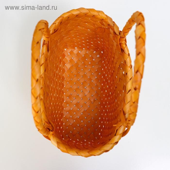 Корзина плетеная, секвойя, 25 x 15 x 21/33см, натуральный Корзина плетеная, секвойя, 25 x 15 x 21/33см, натуральный