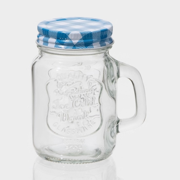 Банка стеклянная для хранения сыпучих продуктов «Баночка», 100 мл, с металлической крышкой, цвет МИКС Банка стеклянная для хранения сыпучих продуктов «Баночка», 100 мл, с металлической крышкой, цвет МИКС