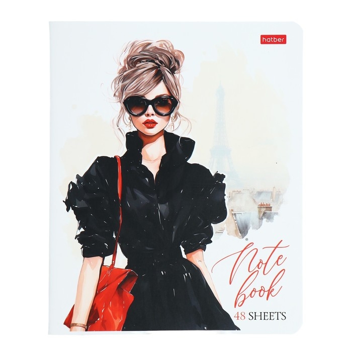 Тетрадь 48 листов в клетку "Следуй за мечтой", обложка мелованный картон, матовая ламинация, блок офсет 65г/м2, МИКС 5 видов