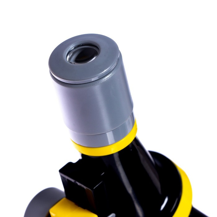 Микроскоп детский «Юный ботаник» кратность х100, х400, х1200, желтый, подсветка Микроскоп детский «Юный ботаник» кратность х100, х400, х1200, желтый, подсветка