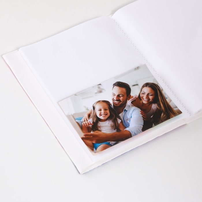 Фотоальбом на 200 фото 10х15 см Фотоальбом на 200 фото 10х15 см "Лавандовое поле" МИКС 5х17,5х22,5 см