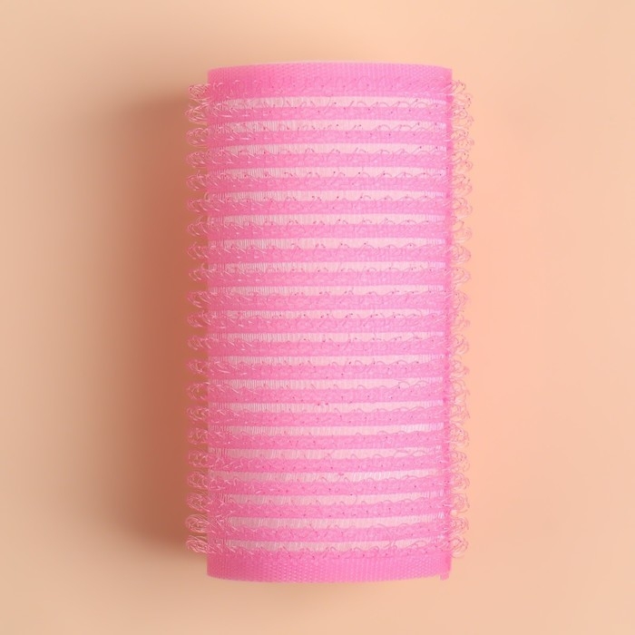 Бигуди «Липучка», d = 3 см, 6 см, 6 шт, цвет МИКС