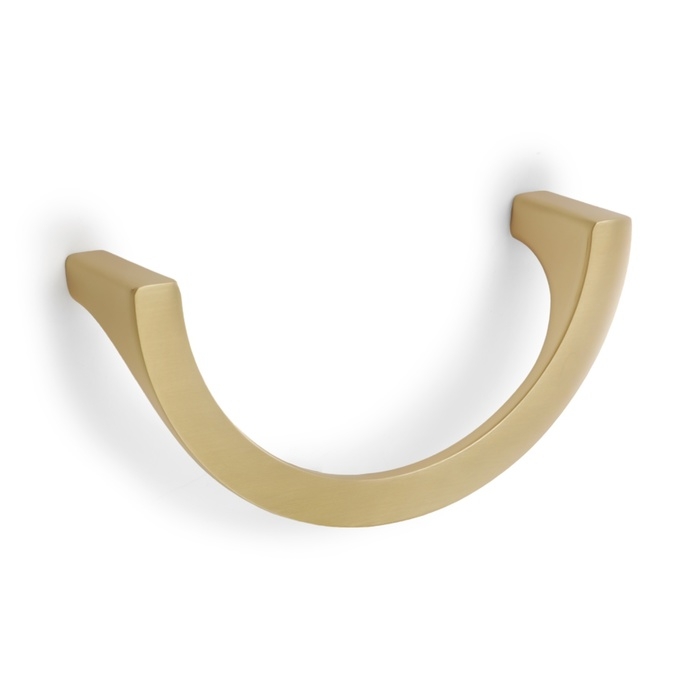Ручка скоба CAPPIO полукруг, алюминий, м/о 96 мм, цвет сат. золото Ручка скоба CAPPIO полукруг, алюминий, м/о 96 мм, цвет сат. золото