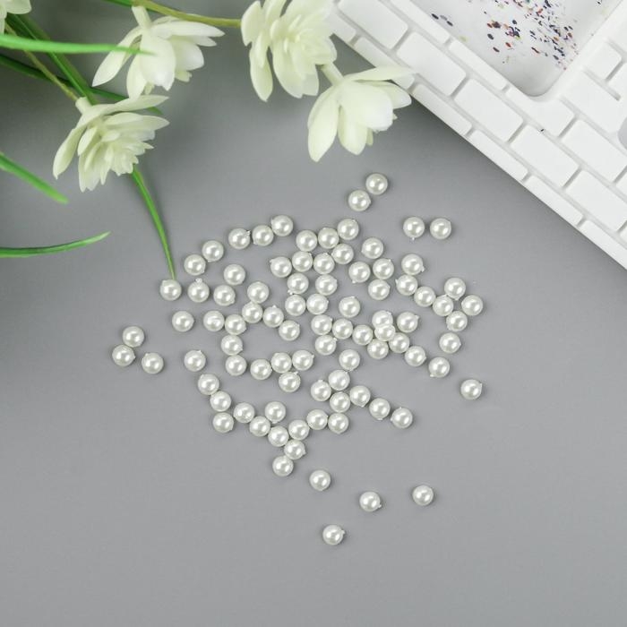 Набор для творчества половинка жемчужины d=0,6 см 20гр Набор для творчества половинка жемчужины d=0,6 см 20гр