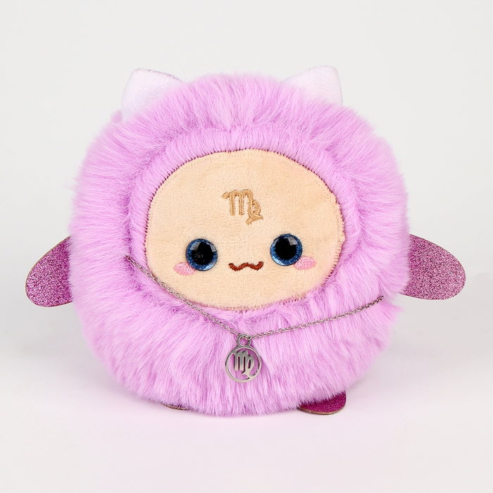 Мягкая игрушка — Зодиак «Создай своё украшение. Дева», с кулоном Мягкая игрушка — Зодиак «Создай своё украшение. Дева», с кулоном