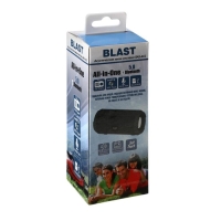 Портативная колонка Blast BAS-461, BT, 10 Вт, microSD, FM, микрофон, 1200 мАч, черная