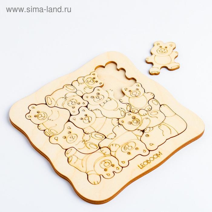 Пазл-раскраска «Мишки - малышки» Пазл-раскраска «Мишки - малышки»