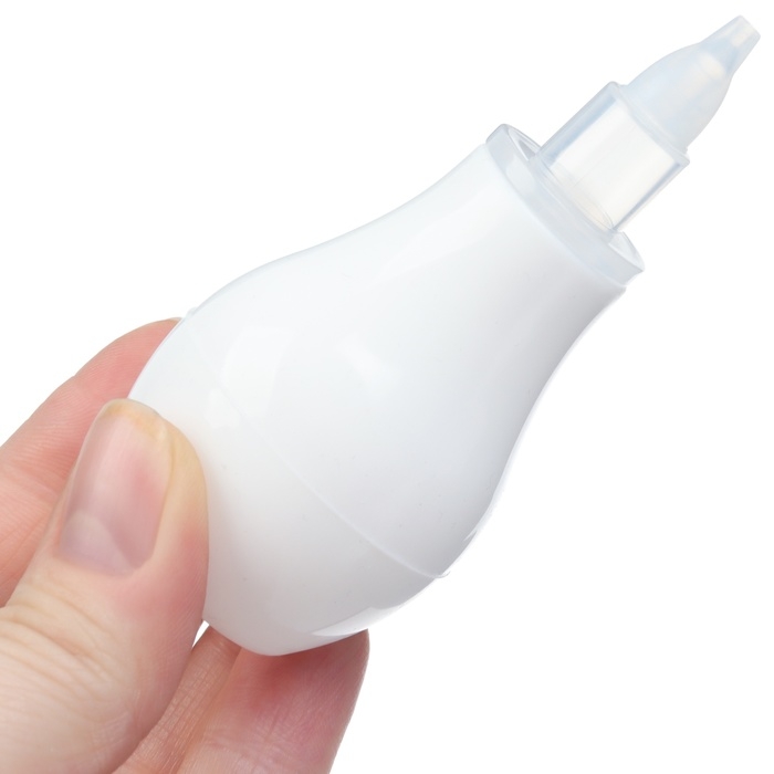 Детский назальный аспиратор, с колпачком, цвет белый Детский назальный аспиратор, с колпачком, цвет белый