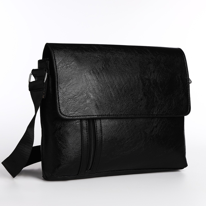 Сумка мужская, цвет чёрный Сумка мужская, цвет чёрный