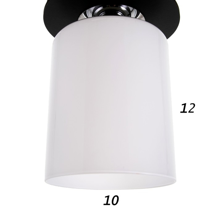 Светильник 91310/1 E27 40Вт венге-хром 12х12х17 см BayerLux