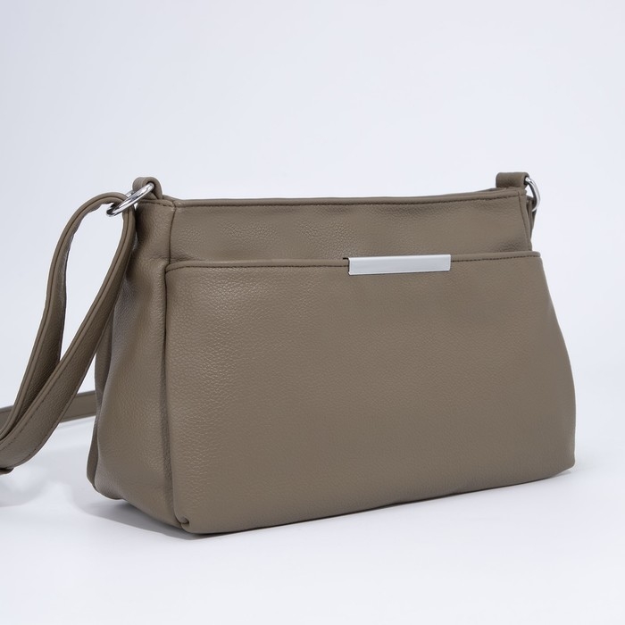 Сумка кросс-боди на молнии, цвет зелёный Сумка кросс-боди на молнии, цвет зелёный