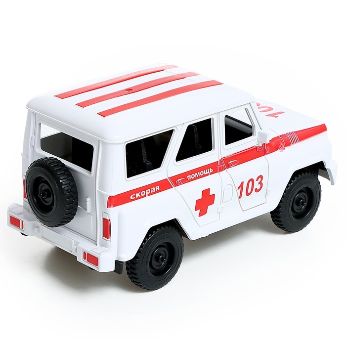 Машина инерционная УАЗ Hunter «Скорая помощь» Машина инерционная УАЗ Hunter «Скорая помощь»