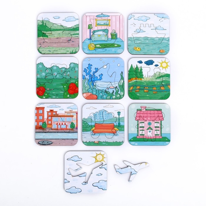 Досочки Сегена. Лайт «Силуэты» Досочки Сегена. Лайт «Силуэты»