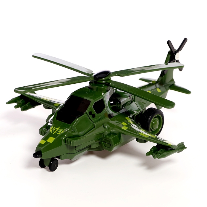 Робот «Вертолёт», инерционный, трансформируется при столкновении Робот «Вертолёт», инерционный, трансформируется при столкновении