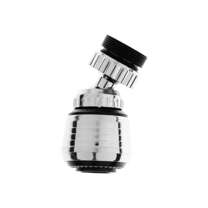 Аэратор ZEIN, регулировка потока, поворотный, универсальный, 2 режима, пластик Аэратор ZEIN, регулировка потока, поворотный, универсальный, 2 режима, пластик